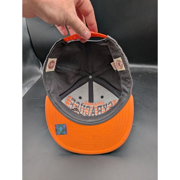 Syracuse Orange Snapback Hat Cap Mens NCAA Brand 47 Large Logo - Picture 5 of 7